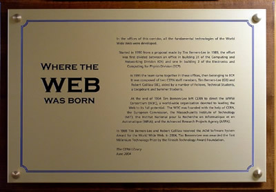 Where the Web was born